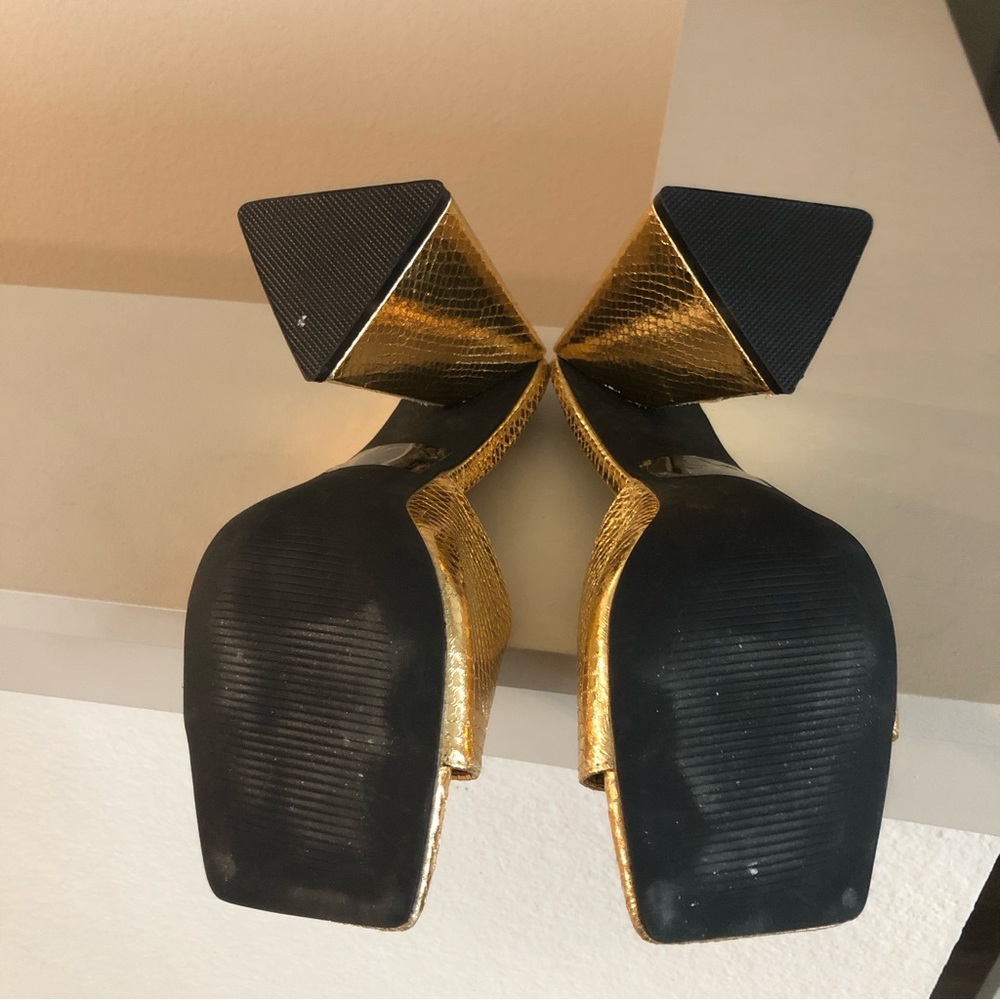 Gold Mules by EGO - Picture 10 of 10